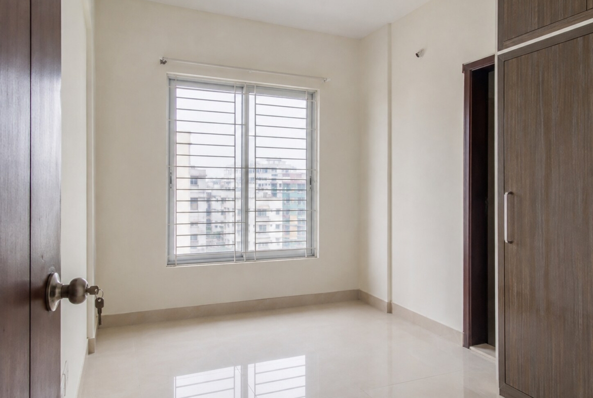 Efficient 3-Bed Corner Apartment in Adabor, Dhaka