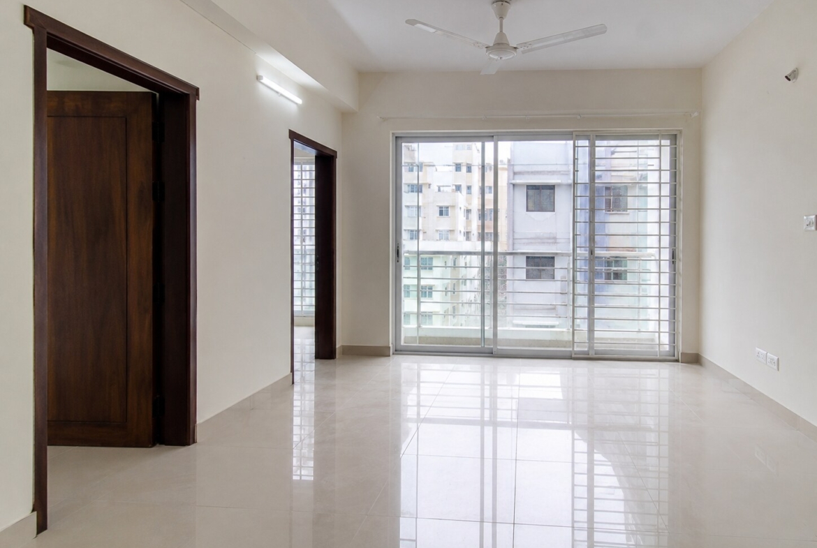 Efficient 3-Bed Corner Apartment in Adabor, Dhaka