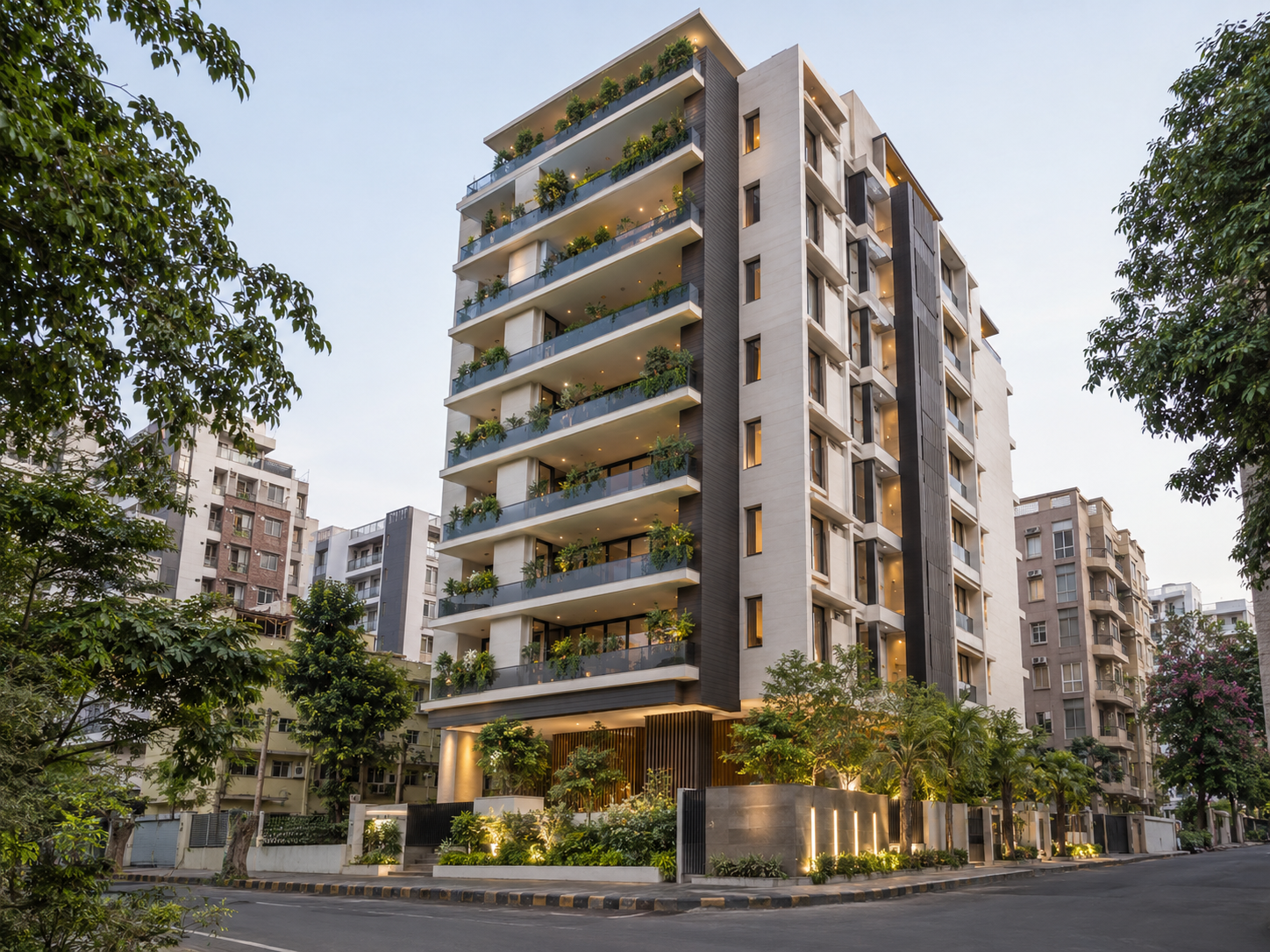 Open-View 3-Bed Apartment in Bashundhara R/A, Dhaka